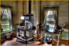 A Kitchen of Years Ago by Don Plocher